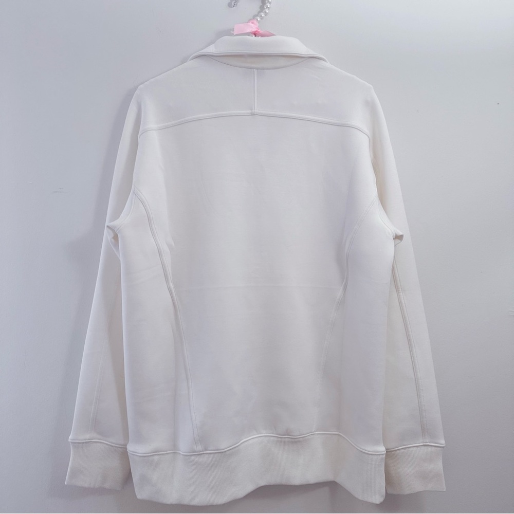 SPANX White Half-Zip Pullover Sweater - Picture 11 of 13